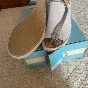 TOM wedges. Brand new.
